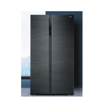 海尔 BCD-602WGHSS5EDYU1冰箱双开门 对开门 新一级能效双变频 风冷无霜干湿分储 家用大容量电冰箱 602升