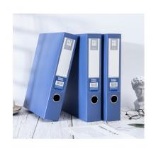 晨光(M&G)文具A4/75mm蓝色粘扣档案盒 PP文件盒6个装ADM929CPB