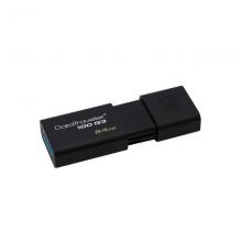 金士顿 64GB USB3.0 U盘 DT100G3 黑色